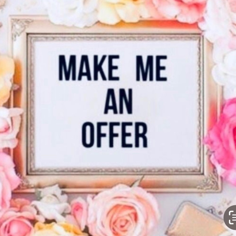 Make a reasonable offer!!!  Bundled items take off 10%